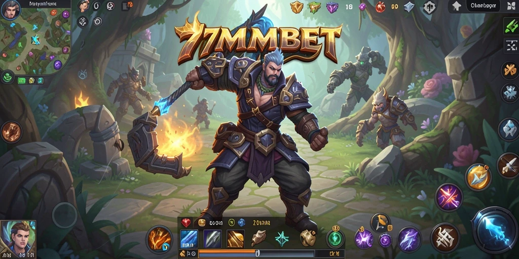 Screenshot utama menunjukkan aksi seru dalam pertarungan ARPG.