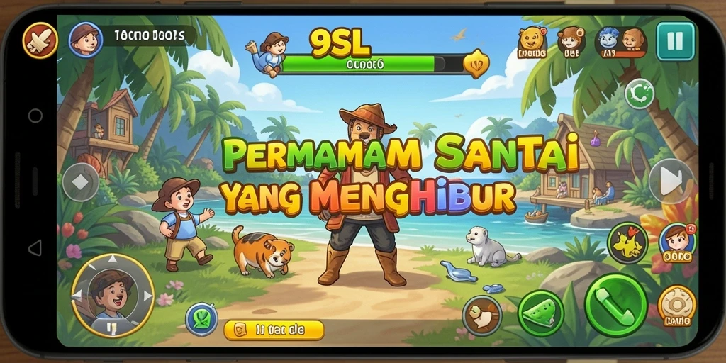 Tampilan warna-warni dan gameplay 9SL yang menarik.