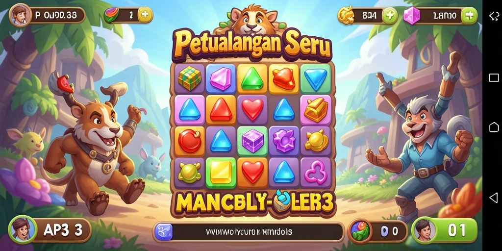 Tampilan gameplay seru dari API33 yang menantang.