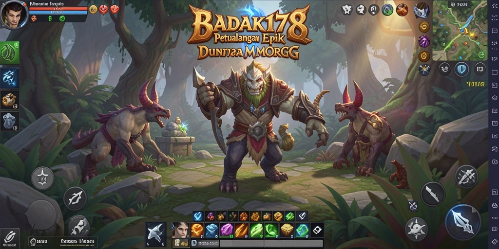 Screenshot menunjukkan aksi intens dalam pertarungan BADAK178.