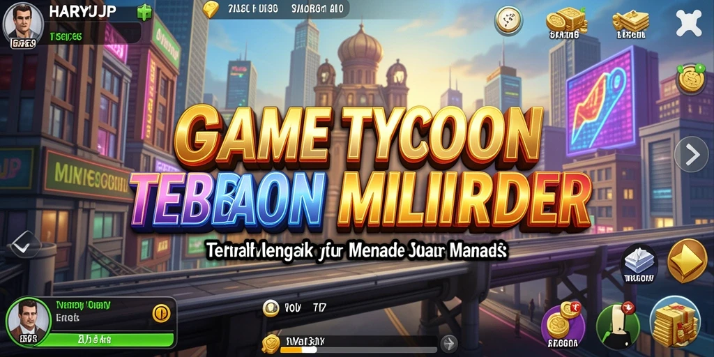 Tampilan screenshot yang menunjukkan gameplay Tycoon yang menarik.