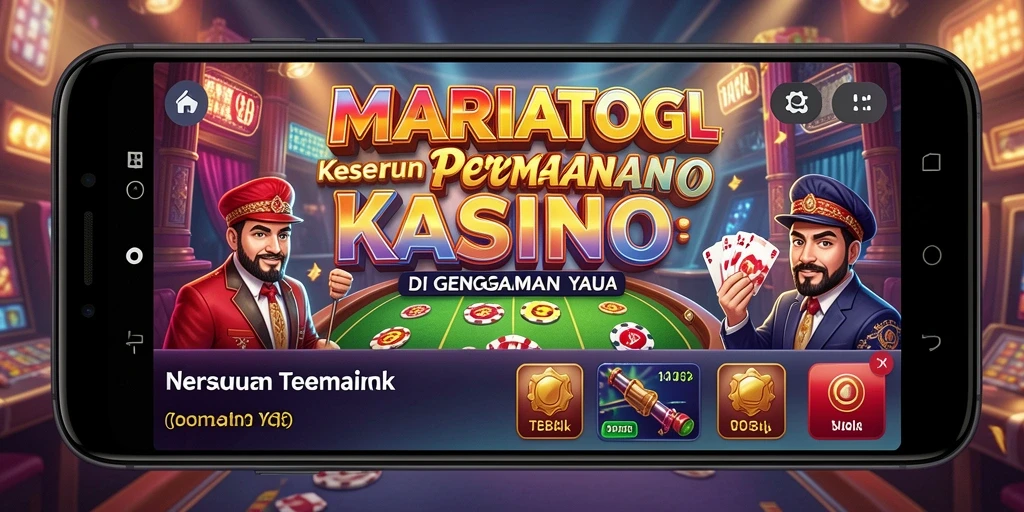 Tampilan gameplay menarik dan seru di MARIATOGL