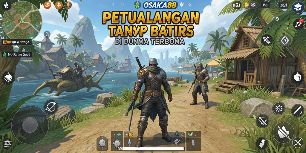 Gameplay OSAKA88 yang menarik dalam dunia terbuka.