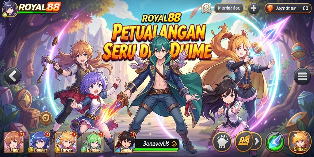Gameplay menyerupai anime dengan karakter unik dan petualangan seru.