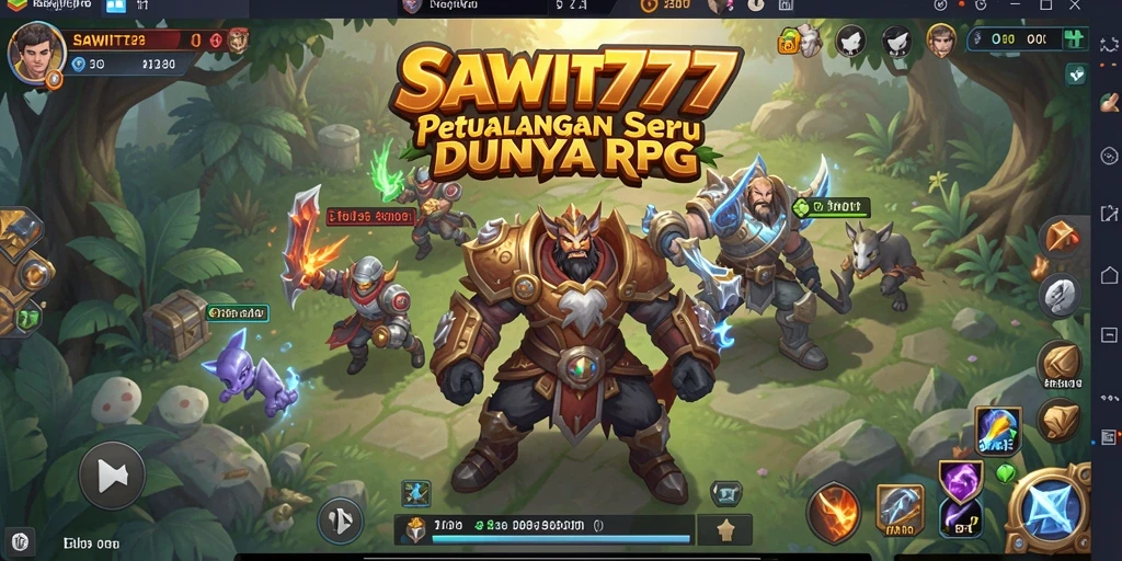 Tangkapan layar mendebarkan dari gameplay RPG yang telah menarik banyak pemain.