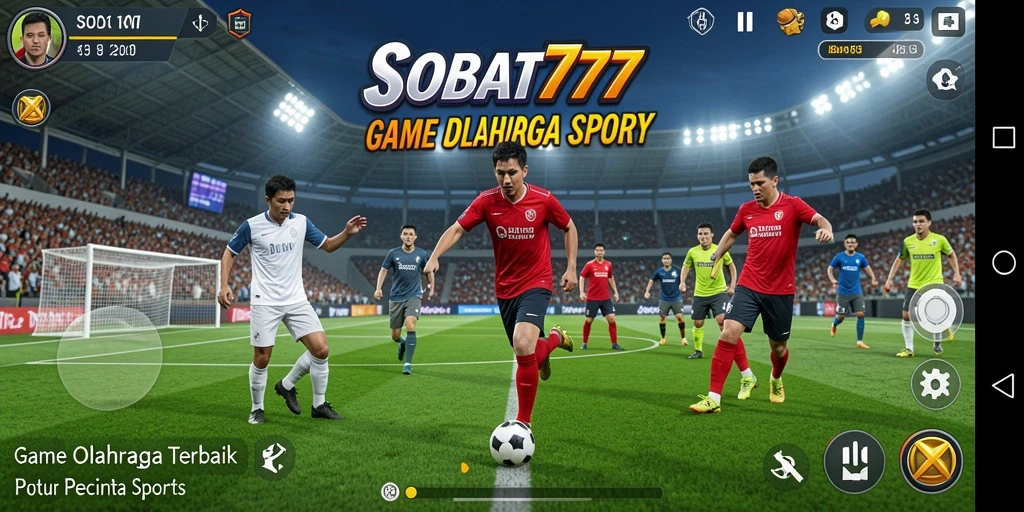 Tampilan gameplay SOBAT777 yang menarik saat bermain olahraga.