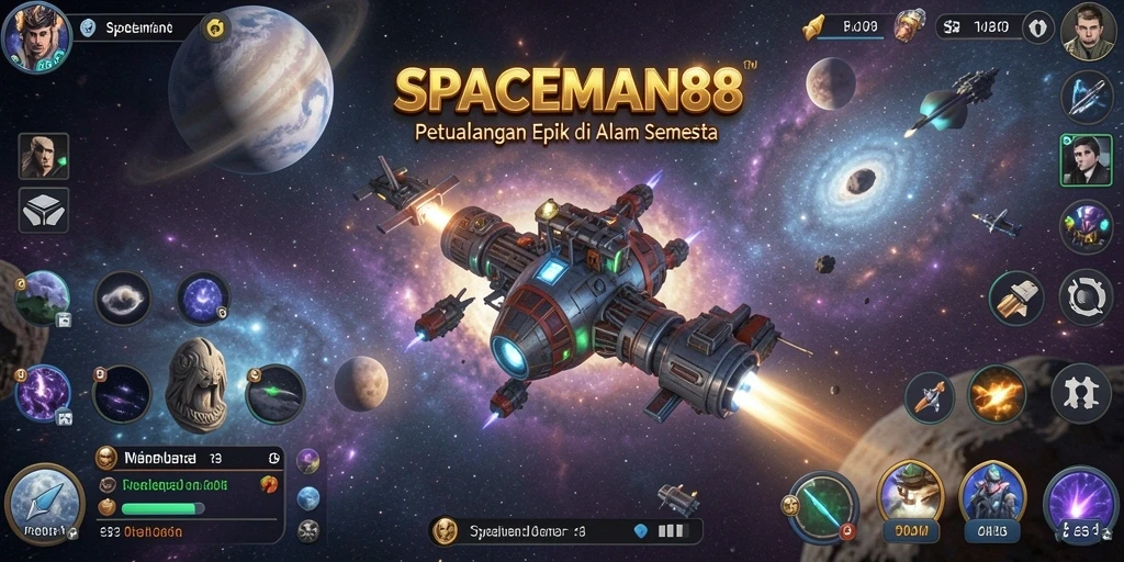 Gameplay menantang dan visual menawan dari SPACEMAN88.